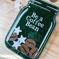 Extra coffee beans and stars tokens