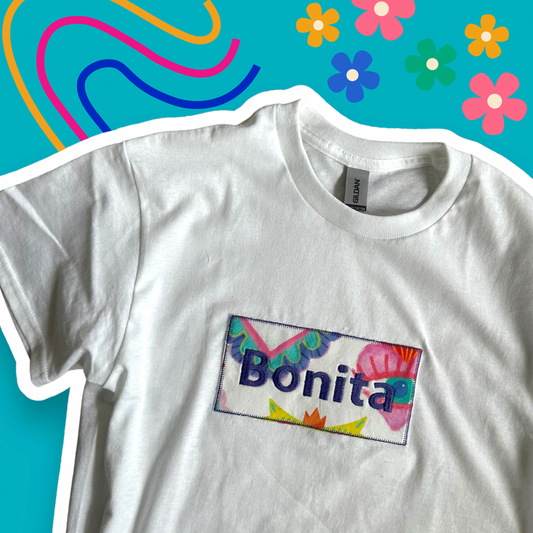 Bonita tshirt embroidered