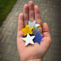 Extra Stars Blue Yellow Silver